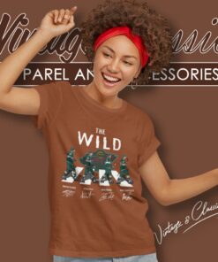 Minnesota The Wild Beatles Abbey Road Women T Shirt