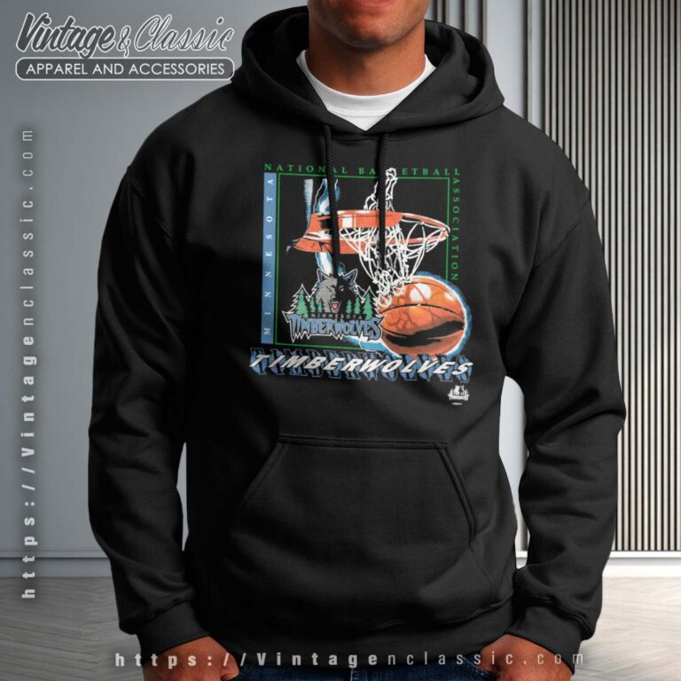 Minnesota Timberwolves Basketball Retro Men Hoodie Minnesota Timberwolves Basketball Retro Men Hoodie