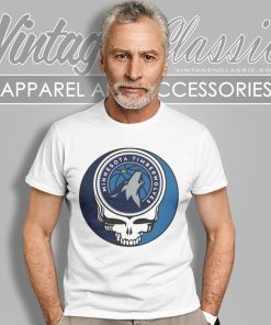 Minnesota Timberwolves Grateful Dead Steal Your Face T Shirt