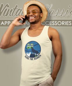 Minnesota Timberwolves Hang The Banner Tank Top Racerback