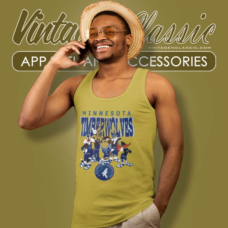 Minnesota Timberwolves Looney Tunes Nba Basketball Tank Top Racerback Minnesota Timberwolves Looney Tunes Nba Basketball Tank Top Racerback