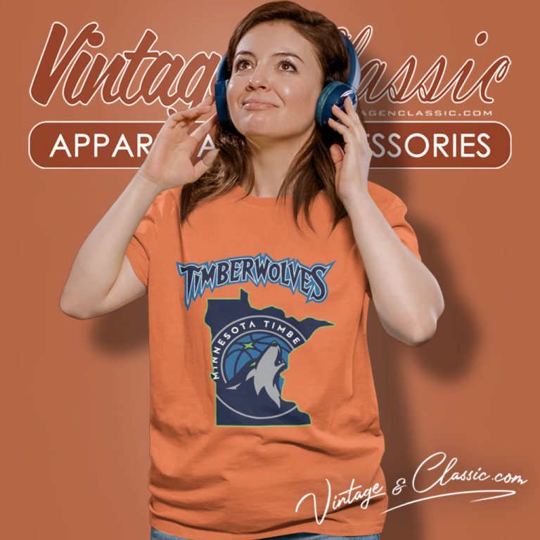 Minnesota Timberwolves Map Women T Shirt Minnesota Timberwolves Map Women T Shirt