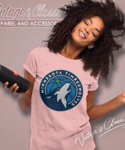 Minnesota Timberwolves Nba Logo Women TShirt