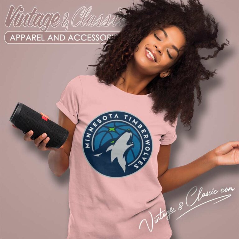 Minnesota Timberwolves Nba Logo Women TShirt Minnesota Timberwolves Nba Logo Women TShirt