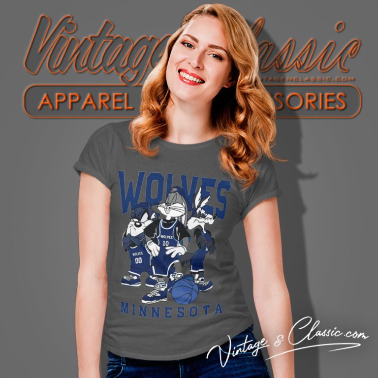 Minnesota Timberwolves Shirt Looney Tunes Nba Basketball Women T Shirt Minnesota Timberwolves Shirt Looney Tunes Nba Basketball Women T Shirt