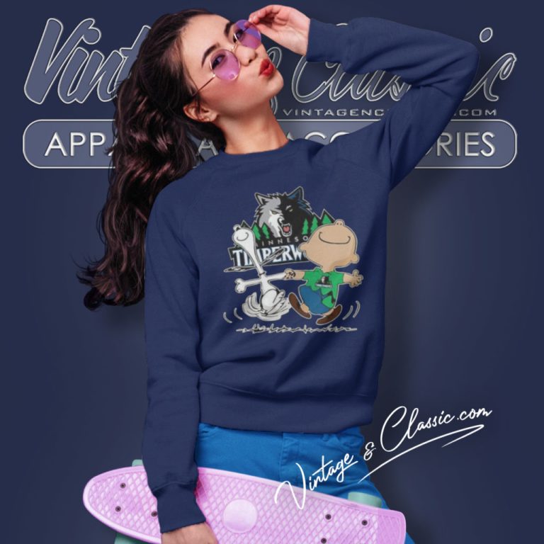 Minnesota Timberwolves Shirt Nba Charlie Brown Snoopy Sweatshirt Minnesota Timberwolves Shirt Nba Charlie Brown Snoopy Sweatshirt