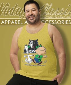 Minnesota Timberwolves Shirt Nba Charlie Brown Snoopy Tank Top Racerback