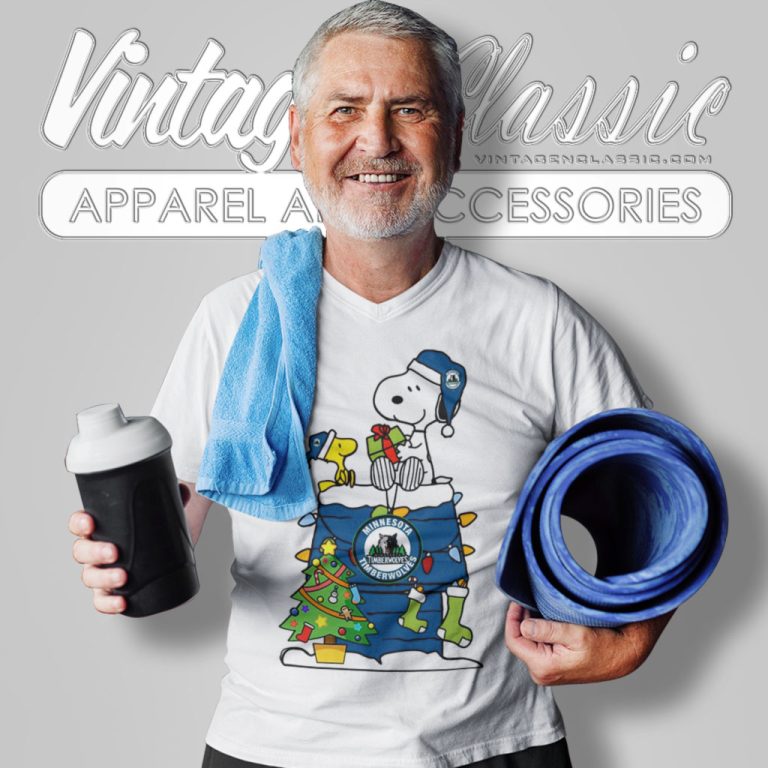 Minnesota Timberwolves Shirt Snoopy And Woodstock Christmas Gift For Fans V Neck TShirt Minnesota Timberwolves Shirt Snoopy And Woodstock Christmas Gift For Fans V Neck TShirt