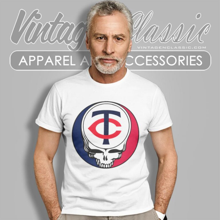 Minnesota Twins Grateful Dead Steal Your Face T Shirt Minnesota Twins Grateful Dead Steal Your Face T Shirt