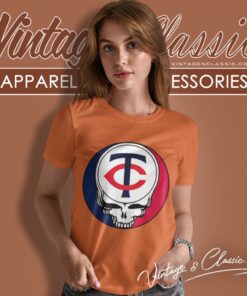 Minnesota Twins Grateful Dead Steal Your Face Women T Shirt