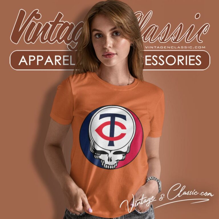 Minnesota Twins Grateful Dead Steal Your Face Women T Shirt Minnesota Twins Grateful Dead Steal Your Face Women T Shirt