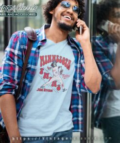 Minnesota Twins Joe Ryan Grateful Dead V Neck TShirt