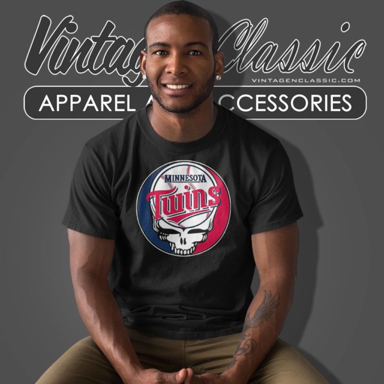 Minnesota Twins The Grateful Dead Baseball Mlb Mashup T Shirt Minnesota Twins The Grateful Dead Baseball Mlb Mashup T Shirt