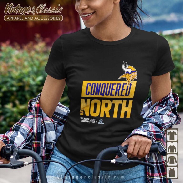 Minnesota Vikings Conquered The North 2022 NFC North Division Champions shirt Minnesota Vikings Conquered The North 2022 NFC North Division Champions shirt