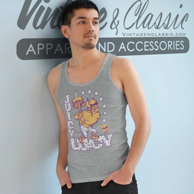 Minnesota Vikings Fieri Flavortown Juicy Lucy Tank Top Racerback Minnesota Vikings Fieri Flavortown Juicy Lucy Tank Top Racerback