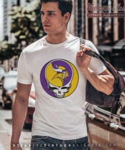 Minnesota Vikings Grateful Dead Steal Your Face T Shirt