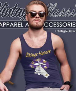 Minnesota Vikings Haters Shut The Fuck Up Tank Top Racerback