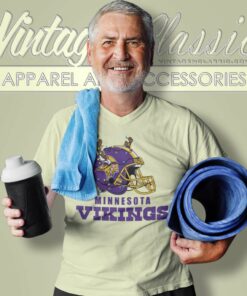 Minnesota Vikings Helmet Deer Antlers V Neck TShirt