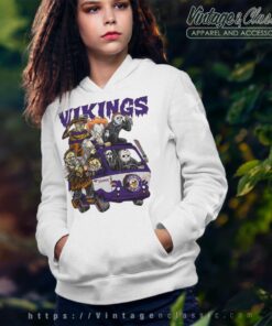 Minnesota Vikings Horror Movies Characters Halloween Shirt Hoodie