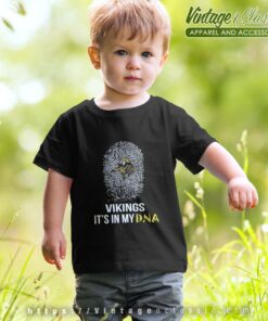 Minnesota Vikings Its In My Dna Kids Shirt 1