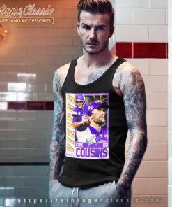 Minnesota Vikings Kirk Cousins 08 Signatures Tank Top Racerback