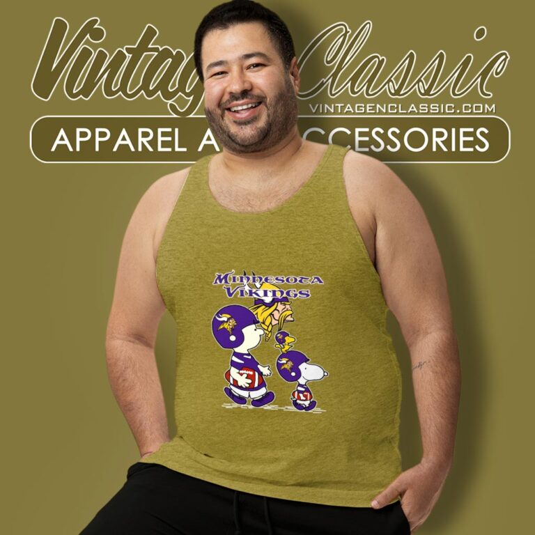 Minnesota Vikings Lets Play Football Together Snoopy Shirt Tank Top Racerback Minnesota Vikings Lets Play Football Together Snoopy Shirt Tank Top Racerback