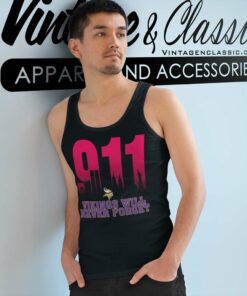 Minnesota Vikings Nfl 911 Will Never Forget Tank Top Racerback
