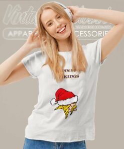 Minnesota Vikings Nfl Christmas Logo Women TShirt