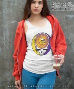 Minnesota Vikings Shirt Nfl Grateful Dead Logo Tank Top Racerback