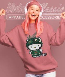 Minnesota Wild Hello Kitty Shirt