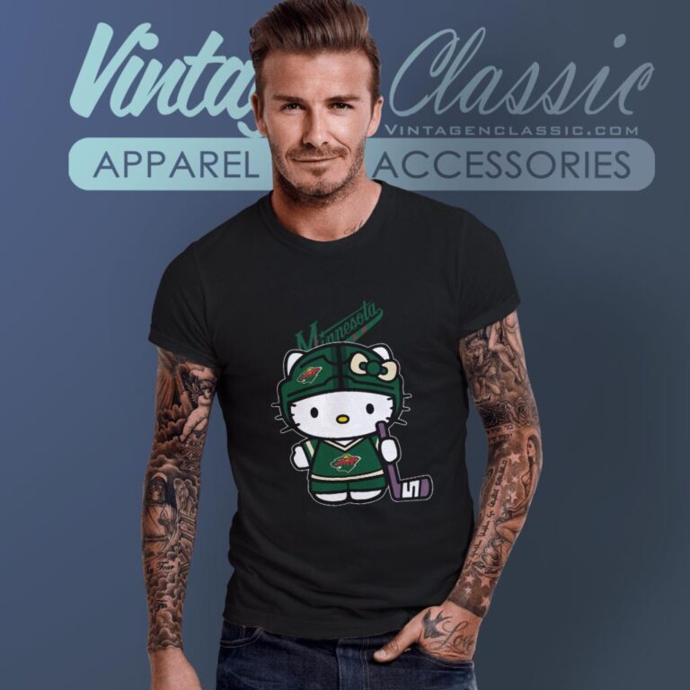 Minnesota Wild Hello Kitty Shirt T shirt Minnesota Wild Hello Kitty Shirt T shirt
