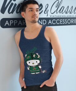 Minnesota Wild Hello Kitty Shirt Tank Top Racerback