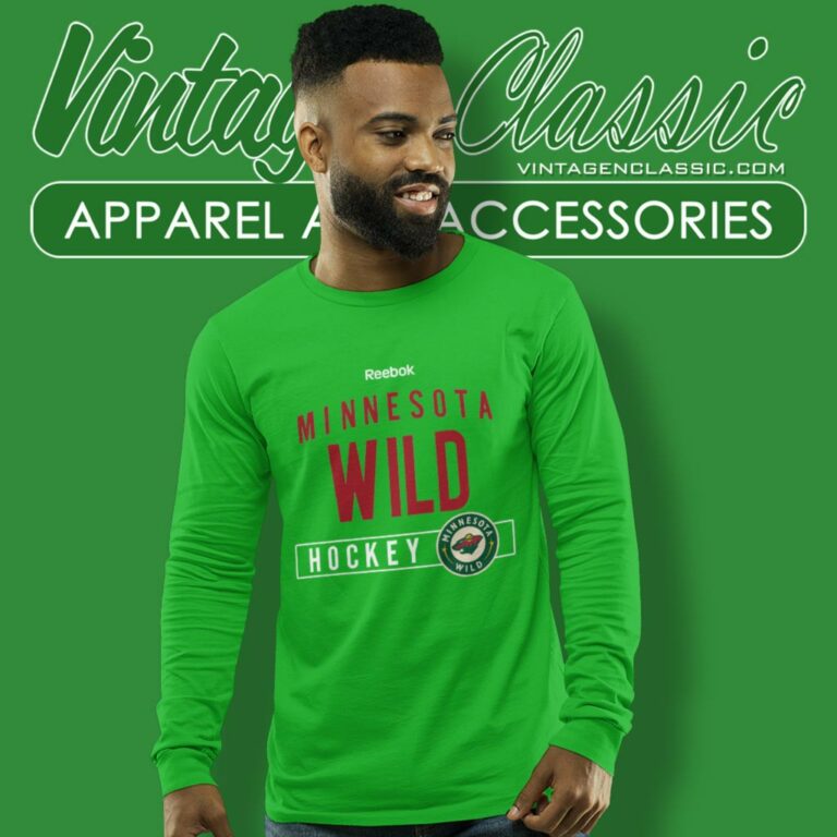 Minnesota Wild Hockey Long Sleeve Tee Minnesota Wild Hockey Long Sleeve Tee