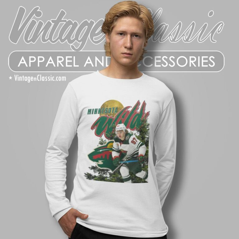 Minnesota Wild Kaprizov Nhl Long Sleeve Tee Minnesota Wild Kaprizov Nhl Long Sleeve Tee