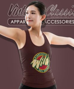 Minnesota Wild Nhl Hockey Logo Tank Top Racerback 1