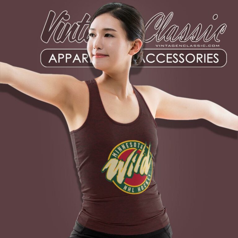 Minnesota Wild Nhl Hockey Logo Tank Top Racerback 1 Minnesota Wild Nhl Hockey Logo Tank Top Racerback 1