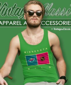 Minnesota Wild Nhl Tank Top Racerback 1