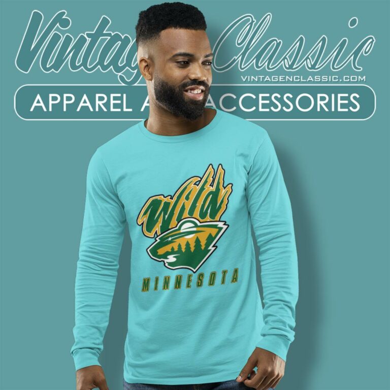 Minnesota Wild Reverse Retro Long Sleeve Tee Minnesota Wild Reverse Retro Long Sleeve Tee