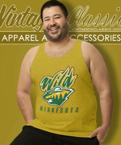 Minnesota Wild Reverse Retro Tank Top Racerback