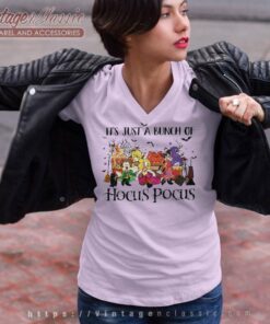 Minnie And Friends Hocus Pocus V Neck TShirt