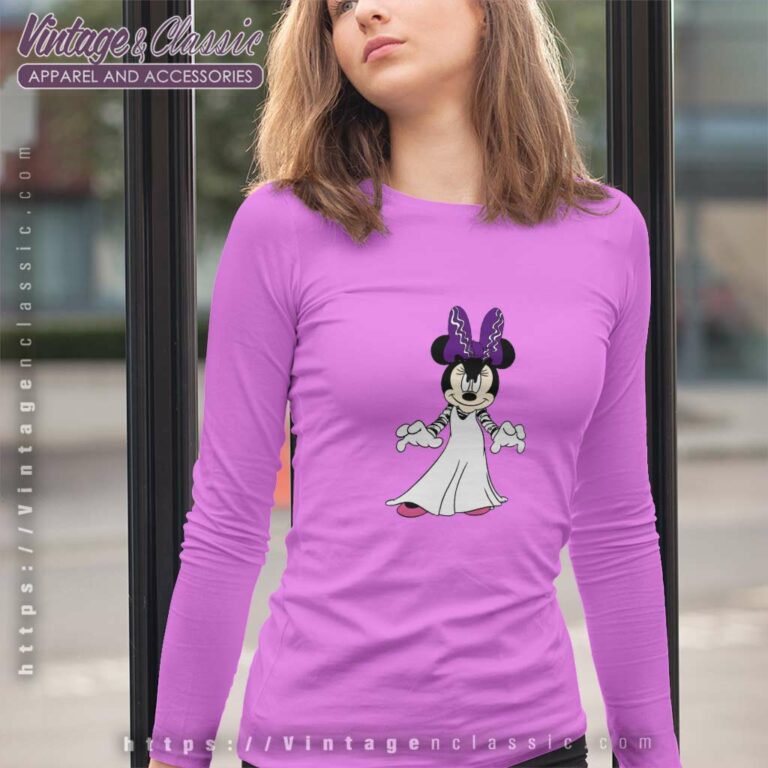 Minnie Boo Shirt Disney Halloween Long Sleeve Tee Minnie Boo Shirt Disney Halloween Long Sleeve Tee