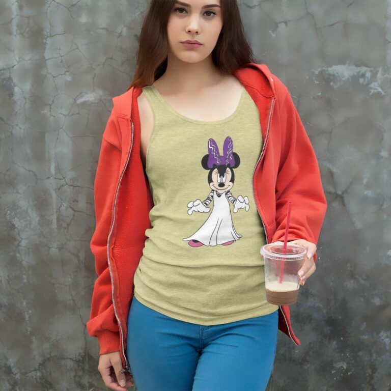 Minnie Boo Shirt Disney Halloween Tank Top Racerback Minnie Boo Shirt Disney Halloween Tank Top Racerback