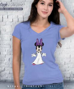 Minnie Boo Shirt Disney Halloween V Neck TShirt
