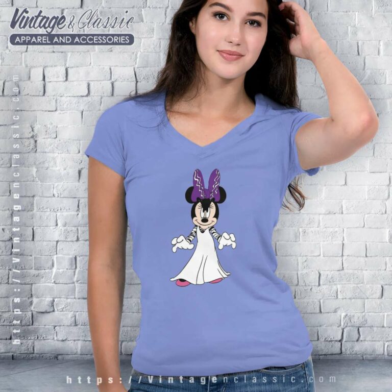 Minnie Boo Shirt Disney Halloween V Neck TShirt Minnie Boo Shirt Disney Halloween V Neck TShirt