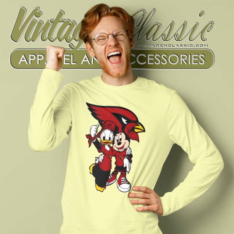 Minnie Daisy Arizona Cardinals Long Sleeve Tee Minnie Daisy Arizona Cardinals Long Sleeve Tee