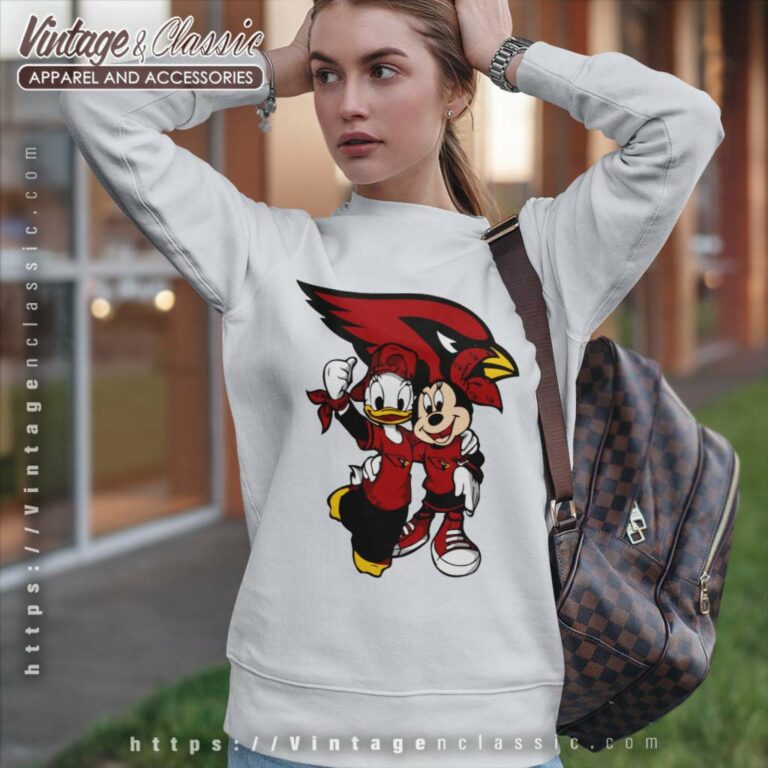 Minnie Daisy Arizona Cardinals Sweatshirt Minnie Daisy Arizona Cardinals Sweatshirt