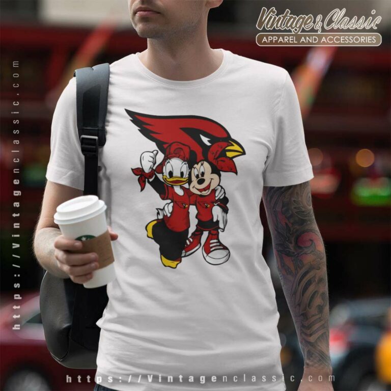 Minnie Daisy Arizona Cardinals T Shirt Minnie Daisy Arizona Cardinals T Shirt