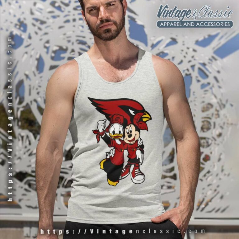 Minnie Daisy Arizona Cardinals Tank Top Racerback Minnie Daisy Arizona Cardinals Tank Top Racerback
