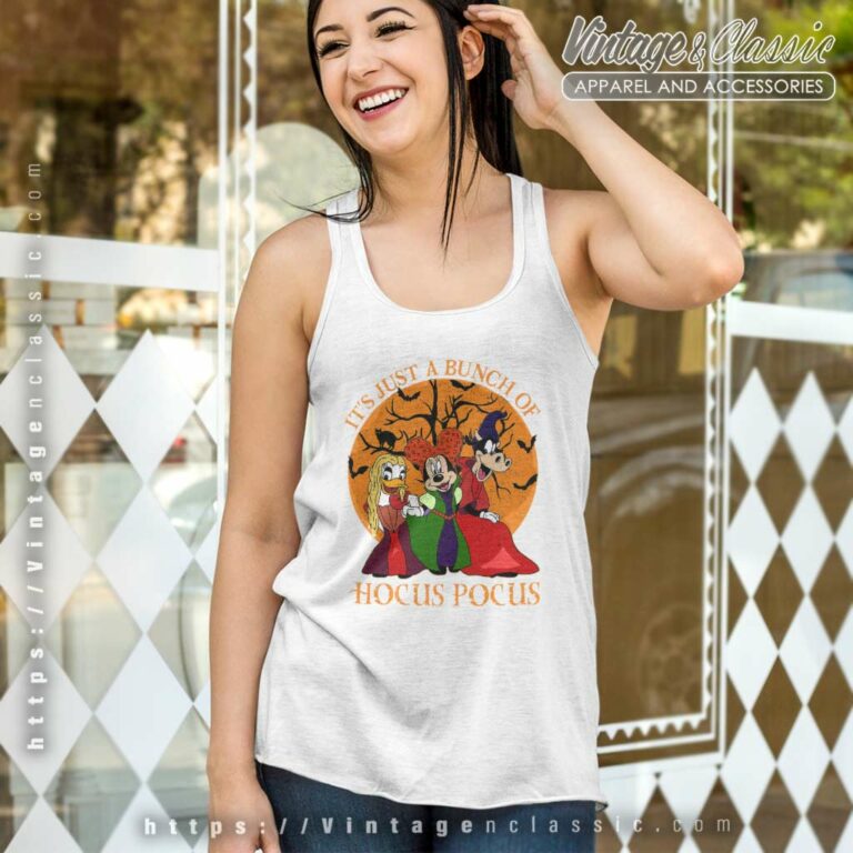 Minnie Disney Hocus Pocus Halloween Tank Top Racerback Minnie Disney Hocus Pocus Halloween Tank Top Racerback