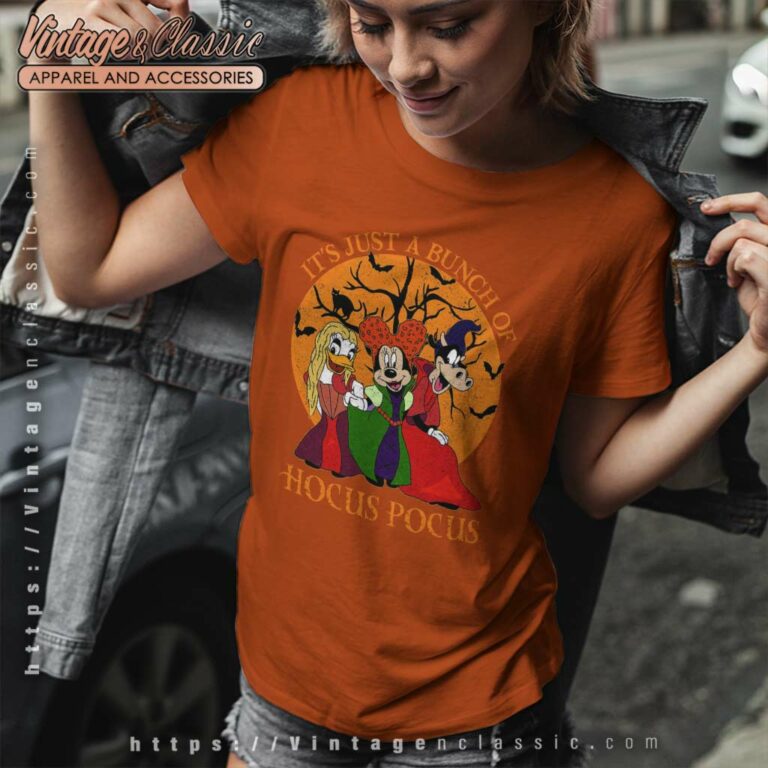 Minnie Disney Hocus Pocus Halloween Women TShirt Minnie Disney Hocus Pocus Halloween Women TShirt